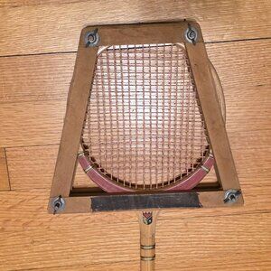 Vintage wooden Starmaster tennis/practice racket